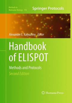 Couverture de l’ouvrage Handbook of ELISPOT