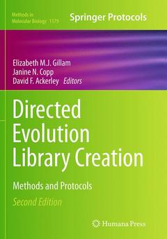 Couverture de l’ouvrage Directed Evolution Library Creation