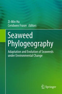 Couverture de l’ouvrage Seaweed Phylogeography