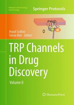 Couverture de l’ouvrage TRP Channels in Drug Discovery