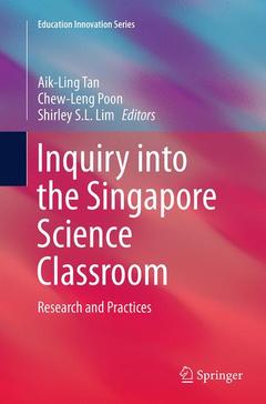 Couverture de l’ouvrage Inquiry into the Singapore Science Classroom