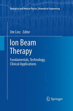 Couverture de l’ouvrage Ion Beam Therapy