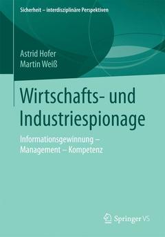 Couverture de l’ouvrage Wirtschafts- und Industriespionage