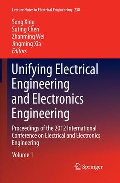 Cover of the book Unifying Electrical Engineering and Electronics Engineering