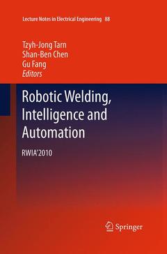 Couverture de l’ouvrage Robotic Welding, Intelligence and Automation