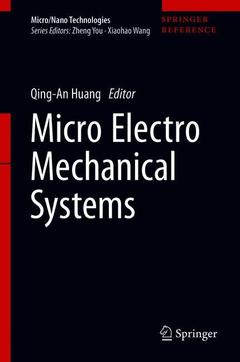 Couverture de l’ouvrage Micro Electro Mechanical Systems