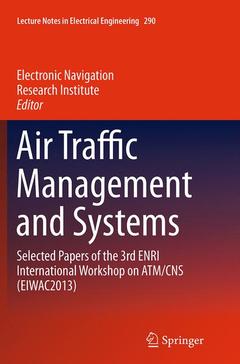 Cover of the book Air Traffic Management and Systems