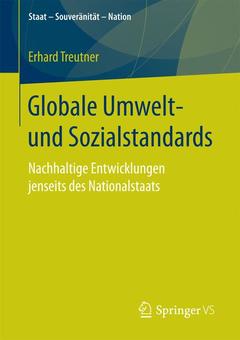 Couverture de l’ouvrage Globale Umwelt- und Sozialstandards