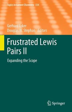 Couverture de l’ouvrage Frustrated Lewis Pairs II