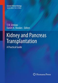 Couverture de l’ouvrage Kidney and Pancreas Transplantation