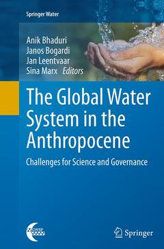 Couverture de l’ouvrage The Global Water System in the Anthropocene