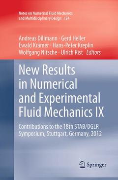 Couverture de l’ouvrage New Results in Numerical and Experimental Fluid Mechanics IX