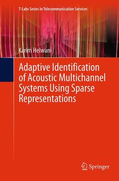 Couverture de l’ouvrage Adaptive Identification of Acoustic Multichannel Systems Using Sparse Representations