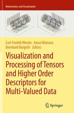 Couverture de l’ouvrage Visualization and Processing of Tensors and Higher Order Descriptors for Multi-Valued Data