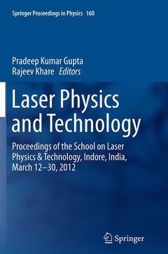 Couverture de l’ouvrage Laser Physics and Technology