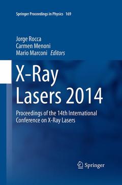 Couverture de l’ouvrage X-Ray Lasers 2014