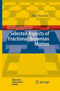 Couverture de l’ouvrage Selected Aspects of Fractional Brownian Motion