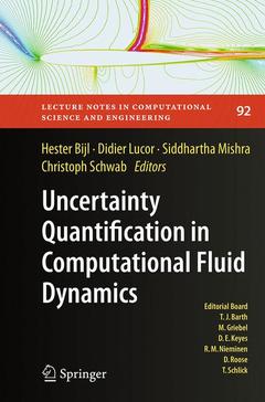 Couverture de l’ouvrage Uncertainty Quantification in Computational Fluid Dynamics