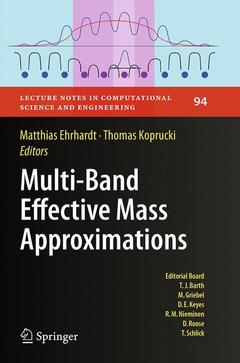 Couverture de l’ouvrage Multi-Band Effective Mass Approximations