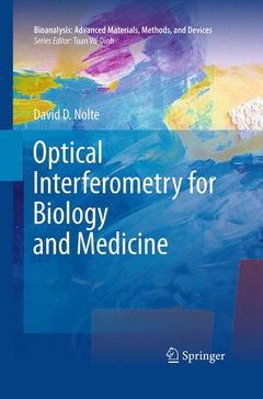 Cover of the book Optical Interferometry for Biology and Medicine