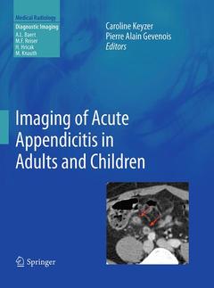 Couverture de l’ouvrage Imaging of Acute Appendicitis in Adults and Children