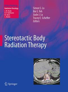 Couverture de l’ouvrage Stereotactic Body Radiation Therapy