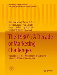 Couverture de l’ouvrage The 1980's: A Decade of Marketing Challenges