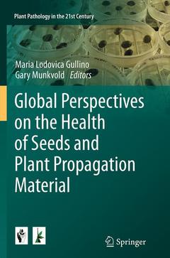 Couverture de l’ouvrage Global Perspectives on the Health of Seeds and Plant Propagation Material