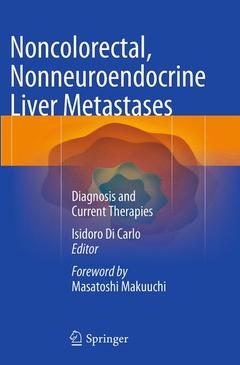Couverture de l’ouvrage Noncolorectal, Nonneuroendocrine Liver Metastases
