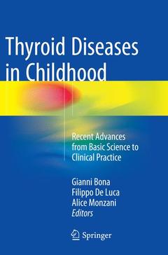 Couverture de l’ouvrage Thyroid Diseases in Childhood