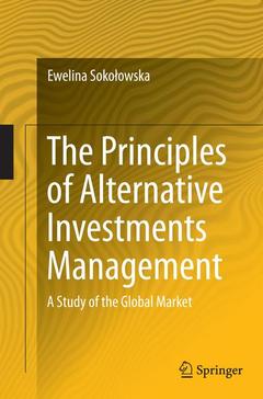 Couverture de l’ouvrage The Principles of Alternative Investments Management