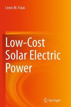 Couverture de l’ouvrage Low-Cost Solar Electric Power