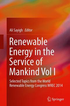 Couverture de l’ouvrage Renewable Energy in the Service of Mankind Vol I