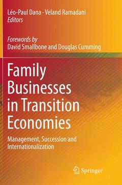 Cover of the book Family Businesses in Transition Economies