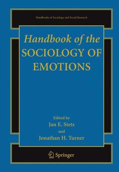 Cover of the book Handbook of the Sociology of Emotions