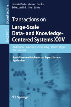 Cover of the book Transactions on Large-Scale Data- and Knowledge-Centered Systems XXIV