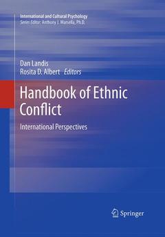 Couverture de l’ouvrage Handbook of Ethnic Conflict
