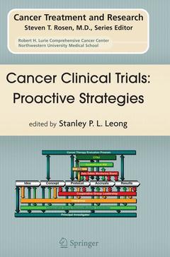 Couverture de l’ouvrage Cancer Clinical Trials: Proactive Strategies