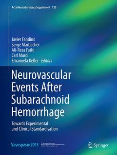 Couverture de l’ouvrage Neurovascular Events After Subarachnoid Hemorrhage