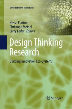 Cover of the book Design Thinking Research