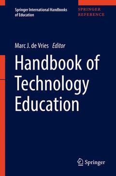 Couverture de l’ouvrage Handbook of Technology Education