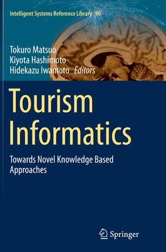 Couverture de l’ouvrage Tourism Informatics