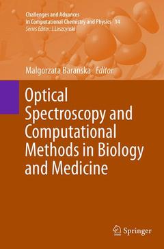 Couverture de l’ouvrage Optical Spectroscopy and Computational Methods in Biology and Medicine
