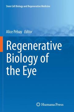 Couverture de l’ouvrage Regenerative Biology of the Eye