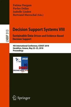 Cover of the book Decision Support Systems VIII: Sustainable Data-Driven and Evidence-Based Decision Support
