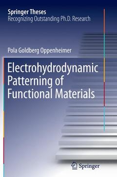 Cover of the book Electrohydrodynamic Patterning of Functional Materials