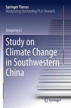 Couverture de l’ouvrage Study on Climate Change in Southwestern China