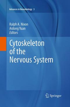 Couverture de l’ouvrage Cytoskeleton of the Nervous System