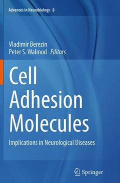 Couverture de l’ouvrage Cell Adhesion Molecules