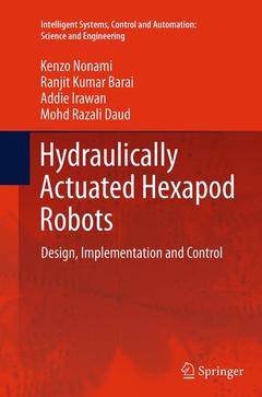 Couverture de l’ouvrage Hydraulically Actuated Hexapod Robots